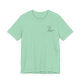 Cute Dog Outline T-Shirt