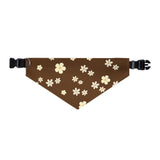 Pet Bandana Collar Flower prints
