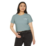 Sea Print Crop Top