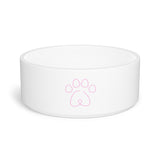 Cute Paw Print Pet Bowl