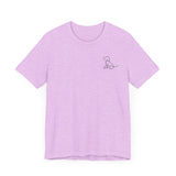 Cute Dog Outline T-Shirt