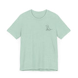 Cute Dog Outline T-Shirt