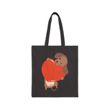 'Love Our Short Leg Babies' Cotton Canvas Tote Bag