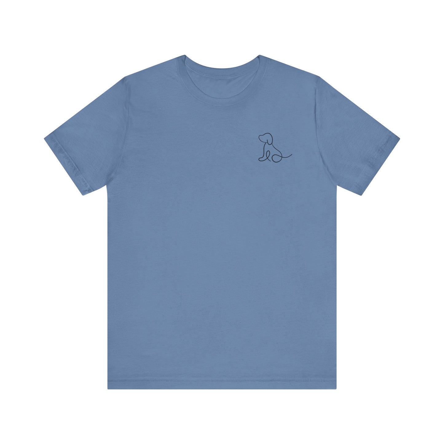 Cute Dog Outline T-Shirt