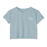 Sea Print Crop Top