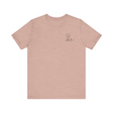 Cute Dog Outline T-Shirt