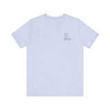 Cute Dog Outline T-Shirt