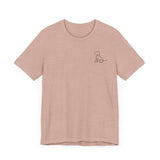 Cute Dog Outline T-Shirt