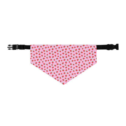 Strawberry Pet Bandana