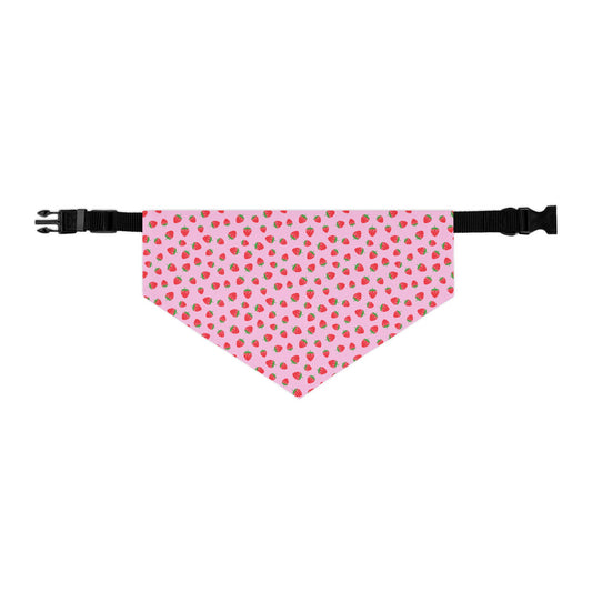 Strawberry Pet Bandana