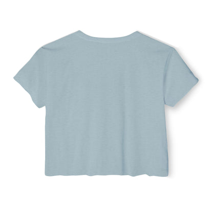 Sea Print Crop Top