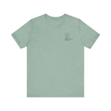 Cute Dog Outline T-Shirt