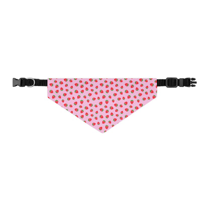 Strawberry Pet Bandana