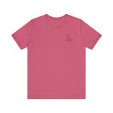Cute Dog Outline T-Shirt