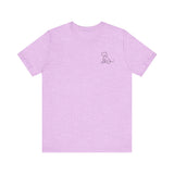 Cute Dog Outline T-Shirt