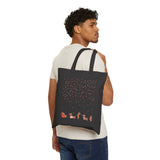 'Love Our Short Leg Babies' Cotton Canvas Tote Bag