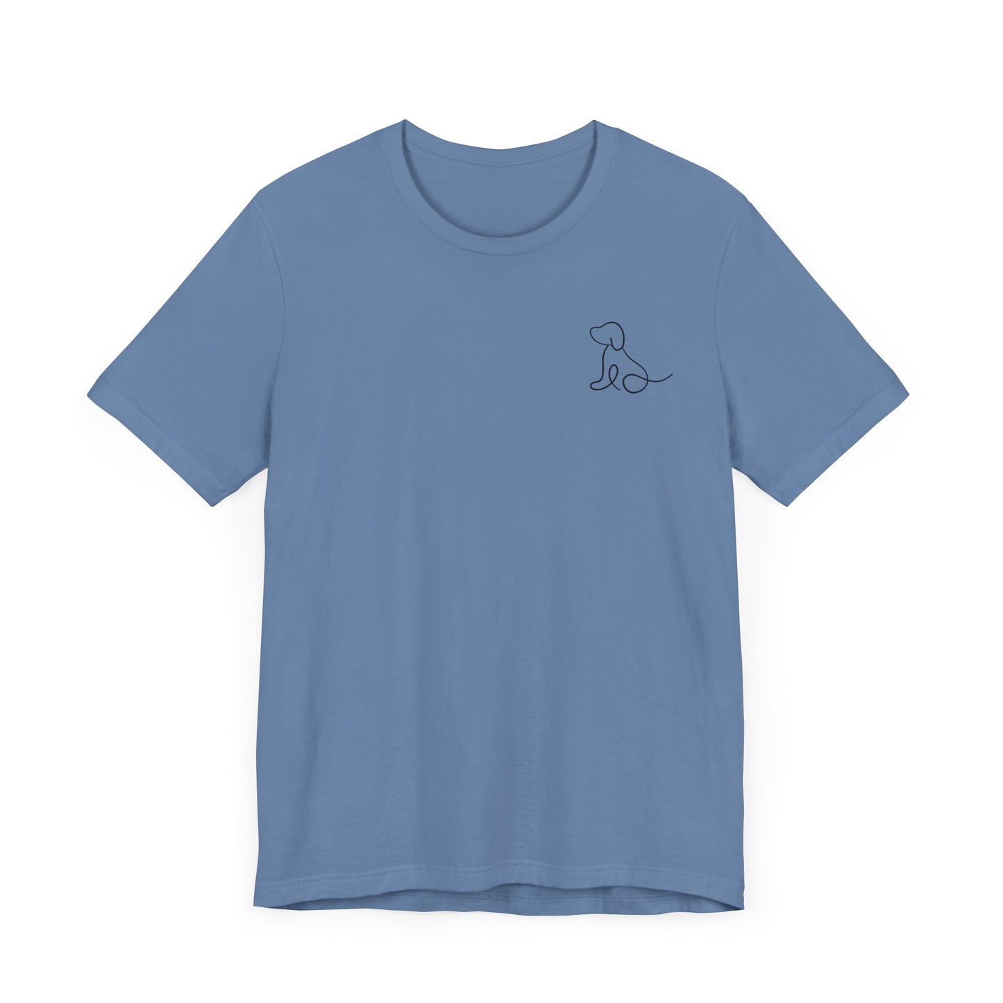 Cute Dog Outline T-Shirt
