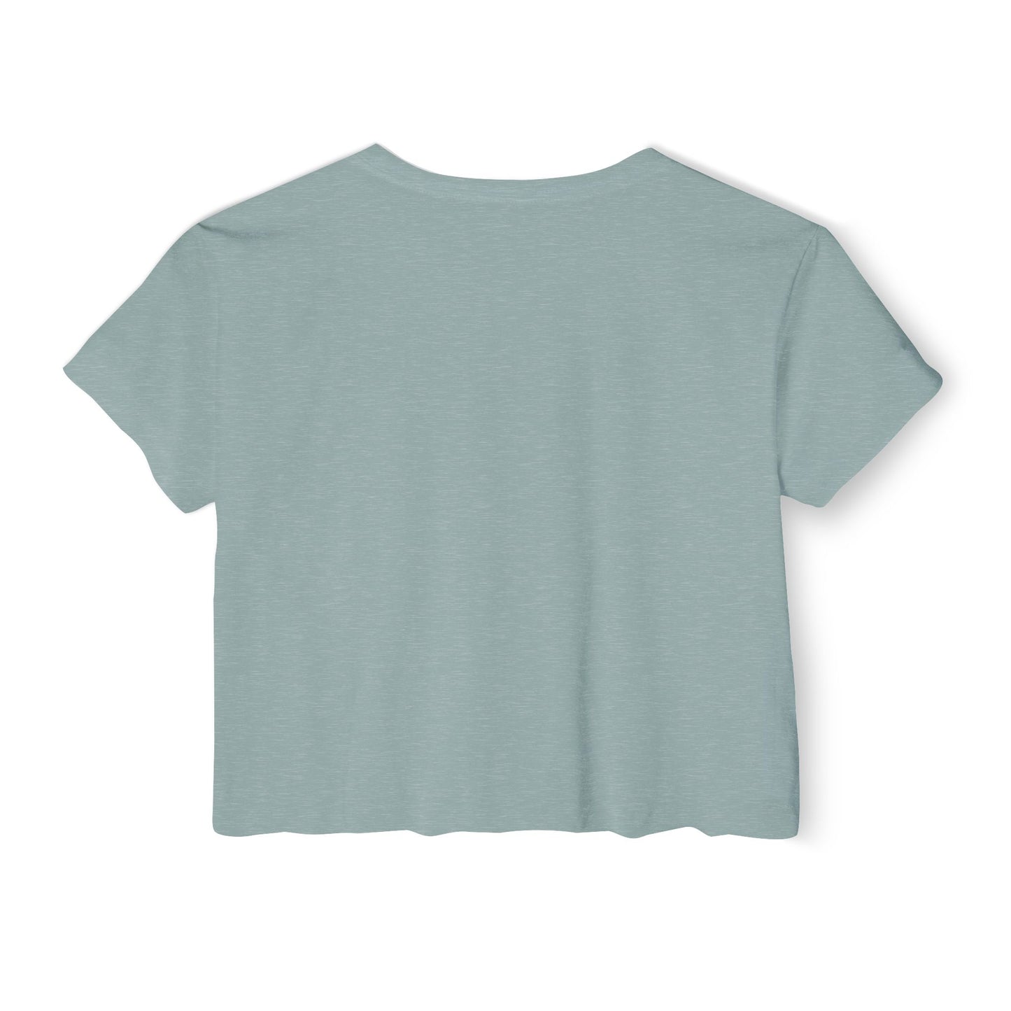 Sea Print Crop Top