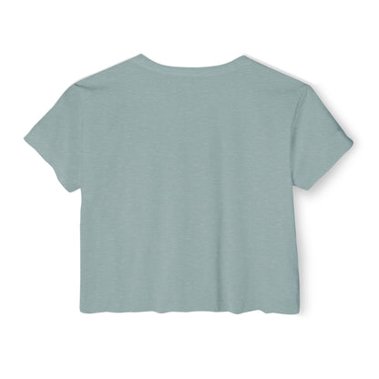 Sea Print Crop Top