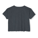 Sea Print Crop Top
