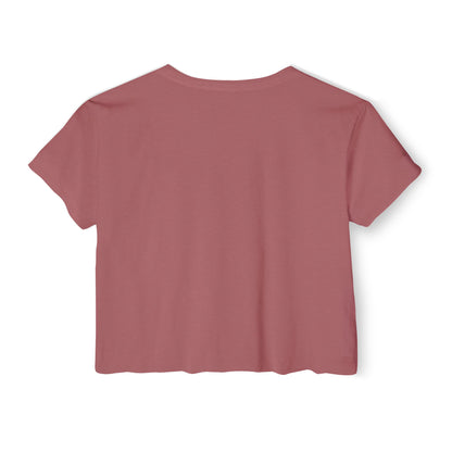 Sea Print Crop Top
