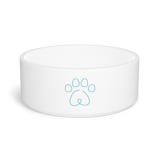 Cute Paw Print Pet Bowl