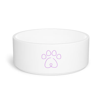 Cute Paw Print Pet Bowl