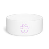 Cute Paw Print Pet Bowl