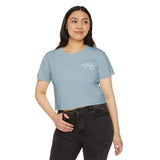 Sea Print Crop Top