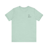 Cute Dog Outline T-Shirt