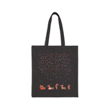 'Love Our Short Leg Babies' Cotton Canvas Tote Bag